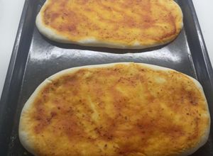 Una foto de Prepizza media masa tipo "palita"