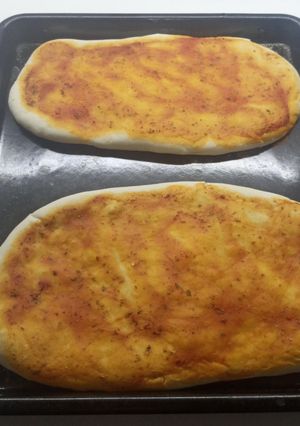 Una foto de Prepizza media masa tipo "palita"