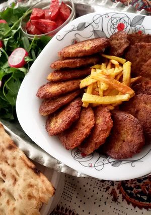 عکسی از دستور کتلت