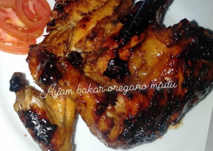 Ayam bakar oregano madu