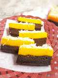 264. Bolu Coklat Lapis Topping Double Cheese