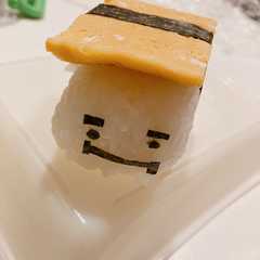 A picture of Secret Babysitter Tamago Sushi.