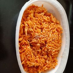 A picture of Jollof Rice🇳🇬.