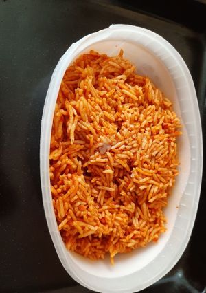 A picture of Jollof Rice🇳🇬.