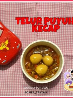 Foto resep MPASI 1 tahun - Telur Puyuh Kecap