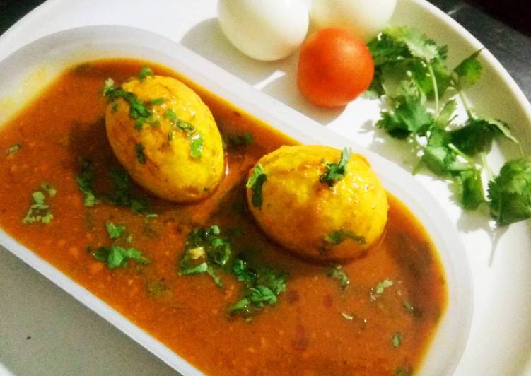 Steps to  Egg curry