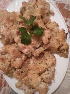 صورة لوصفة دجاج بالبطاطا والكريم فريش 😋😋😋