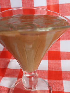 Una foto de Mousse de chocolate