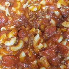 A picture of Easy quick 1 pan goulash.