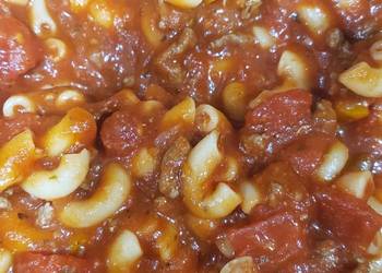 Easiest Way to Prepare Delicious Easy quick 1 pan goulash