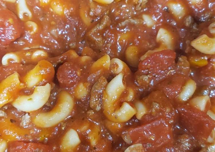 Step-by-Step Guide to Prepare Super Quick Homemade Easy quick 1 pan goulash