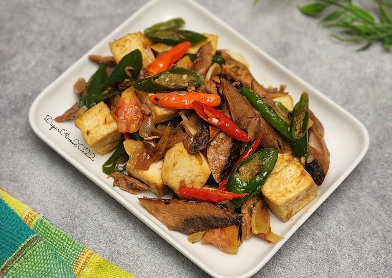 Oseng Pindang Cue Tahu
