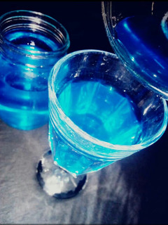 A picture of Blue moctail.