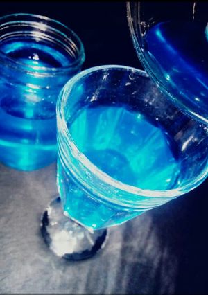 A picture of Blue moctail.