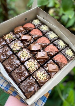 Foto resep 60. Brownies Panggang No Mixer