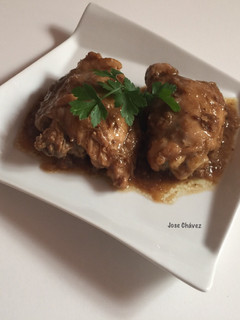 Una foto de Contramuslos de Pollo con Salsa de Soja y Miel