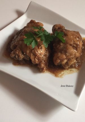 Una foto de Contramuslos de Pollo con Salsa de Soja y Miel