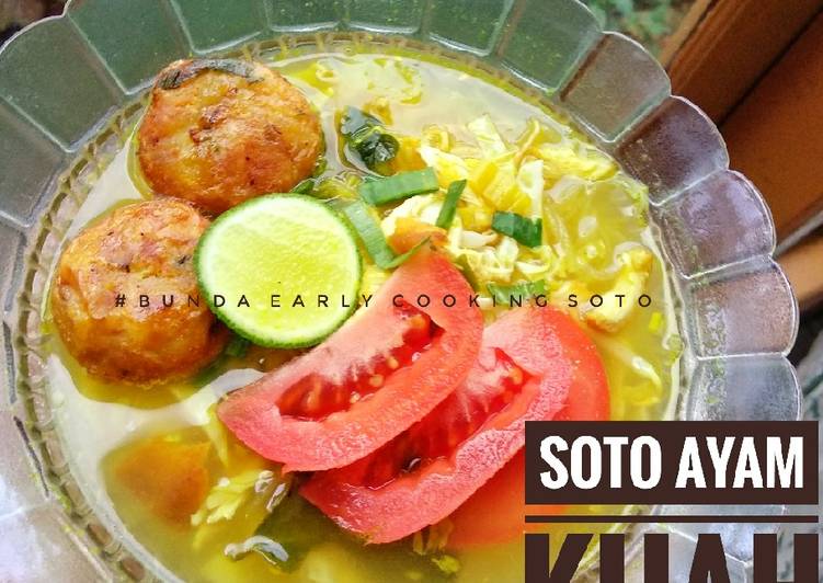 Resep Soto Ayam Kuah Kuning Seger Oleh Bunda Early Cookpad