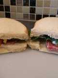 Light Salami Sandwich