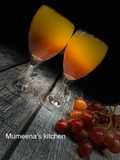 Pineapple and grapes mocktail