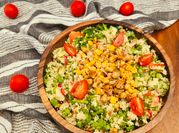 A picture of parsley salad