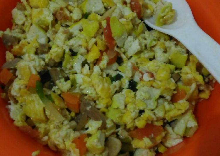  Resep  Orak  arik  tahu telur  mpasi 1y oleh Nope  Cookpad