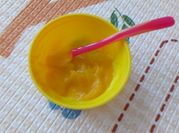 Gambar pure mpasi kabocha