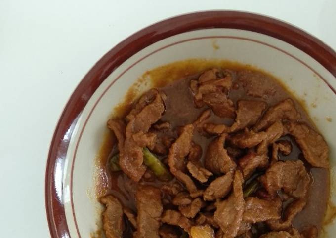 Daging Sapi bumbu Kecap