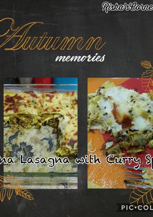 Foto resep Tuna Lasagna with Curry Spice