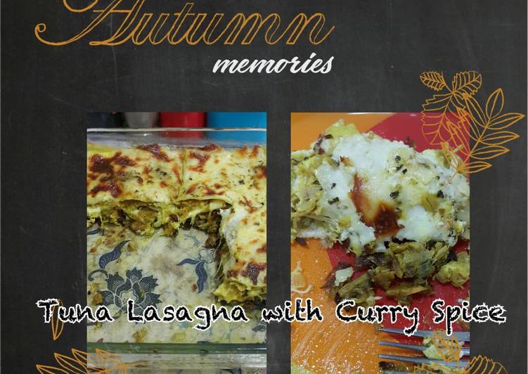 Cara Gampang Menyiapkan Tuna Lasagna with Curry Spice Anti Gagal