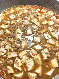 素麻婆豆腐 的食譜成品照片