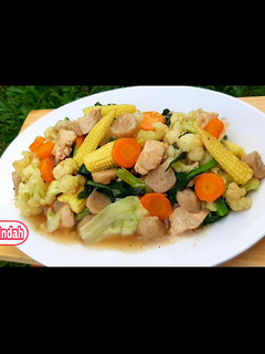 Foto resep Capcay kuah kental ala resto
