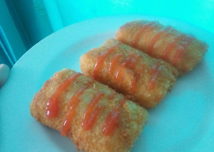 Resep Risol isi ayam suwir, Enak Banget