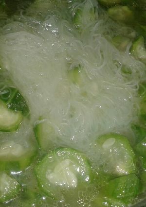 Foto resep Sayur oyong+bihun
