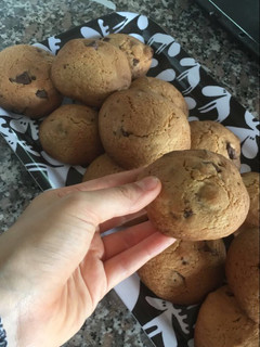 Una foto de Galletas con chips de chocolate🍪