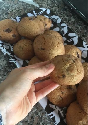 Una foto de Galletas con chips de chocolate🍪