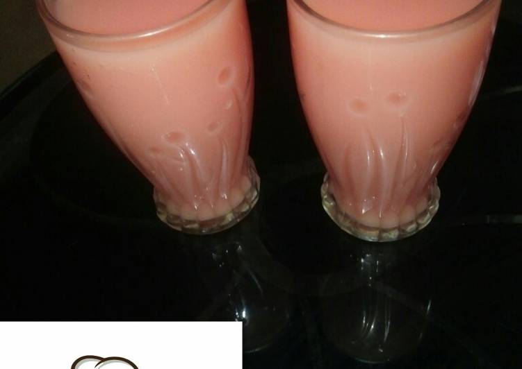 Recipe of Water melon drink in 20 Minutes for Young Wife