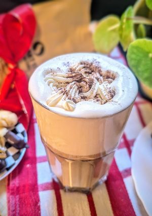 蛋酒拿鐵 - 仿Starbucks飲品 的食譜成品照片