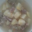 Sopa de contre de pollo