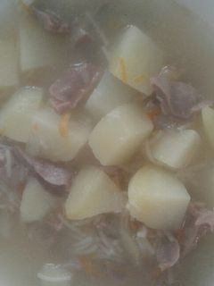 Una foto de Sopa de contre de pollo