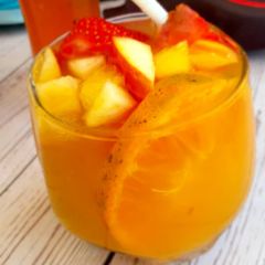 A picture of Oriental orange juice.