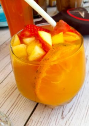 A picture of Oriental orange juice.