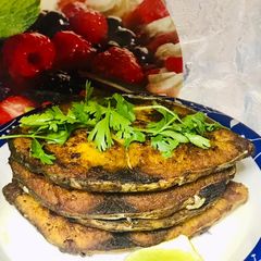 A picture of Shallow Fried king fish.