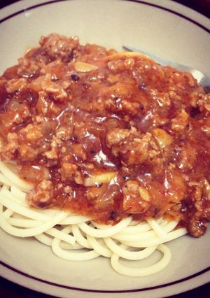 Foto resep Spaghetti Bolognese Homemade