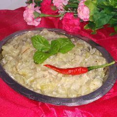 A picture of Milk Bottle gourd.