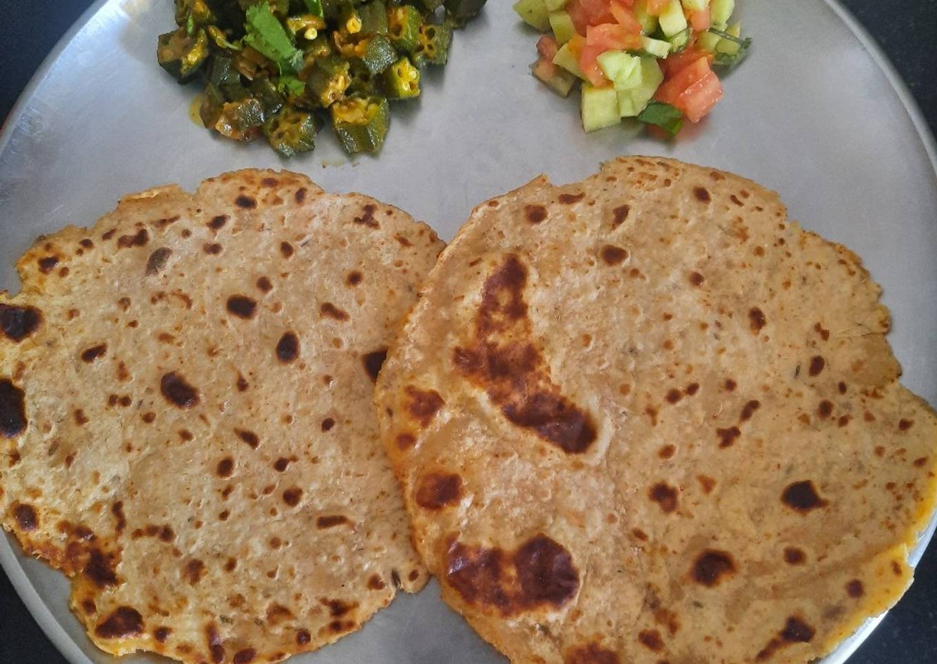 Sweet potato roti
