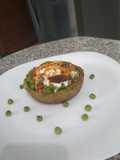 Palak Katori Matar Chaat