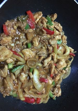 Foto resep Ayam lada hitam