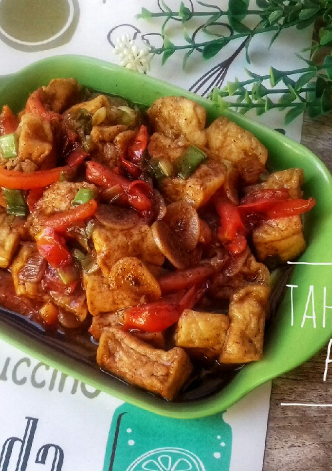 Foto resep Tahu Lada Hitam