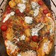 Gratin de raviolis mozzarella et basilic